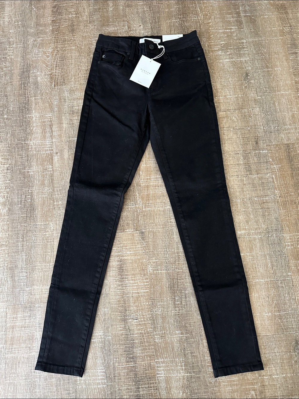 KanCan Black Skinny Jeans — Slim High-Rise